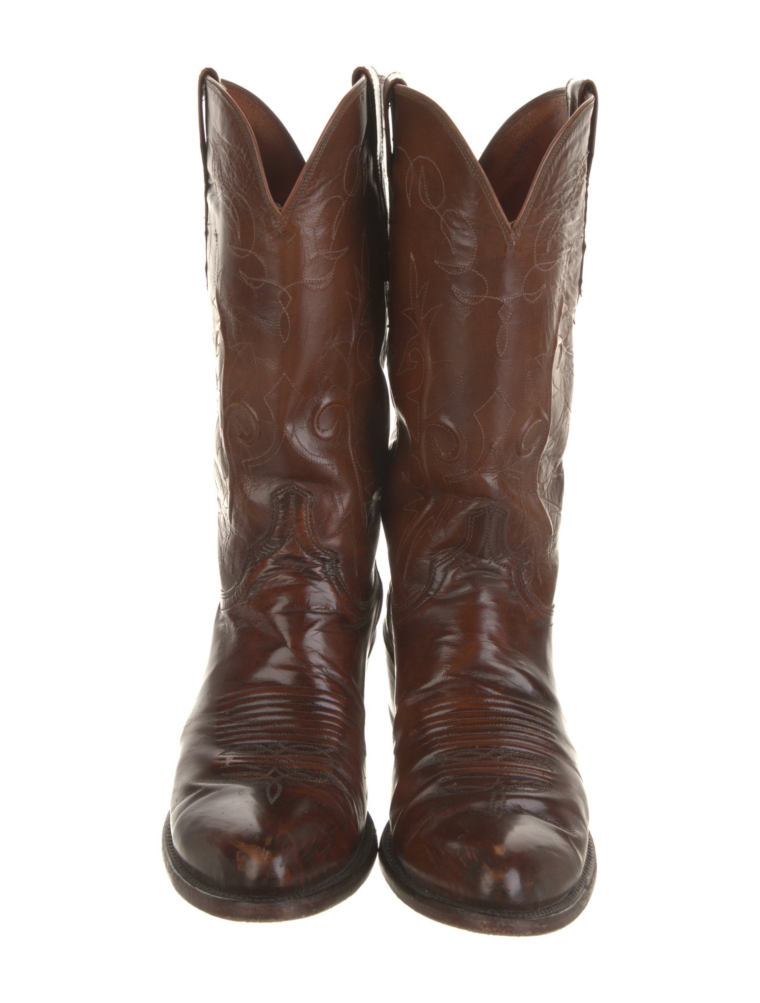 Lucchese Leather Western Boots