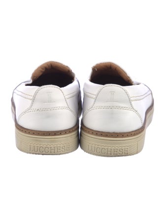 Lucchese Leather Loafers
