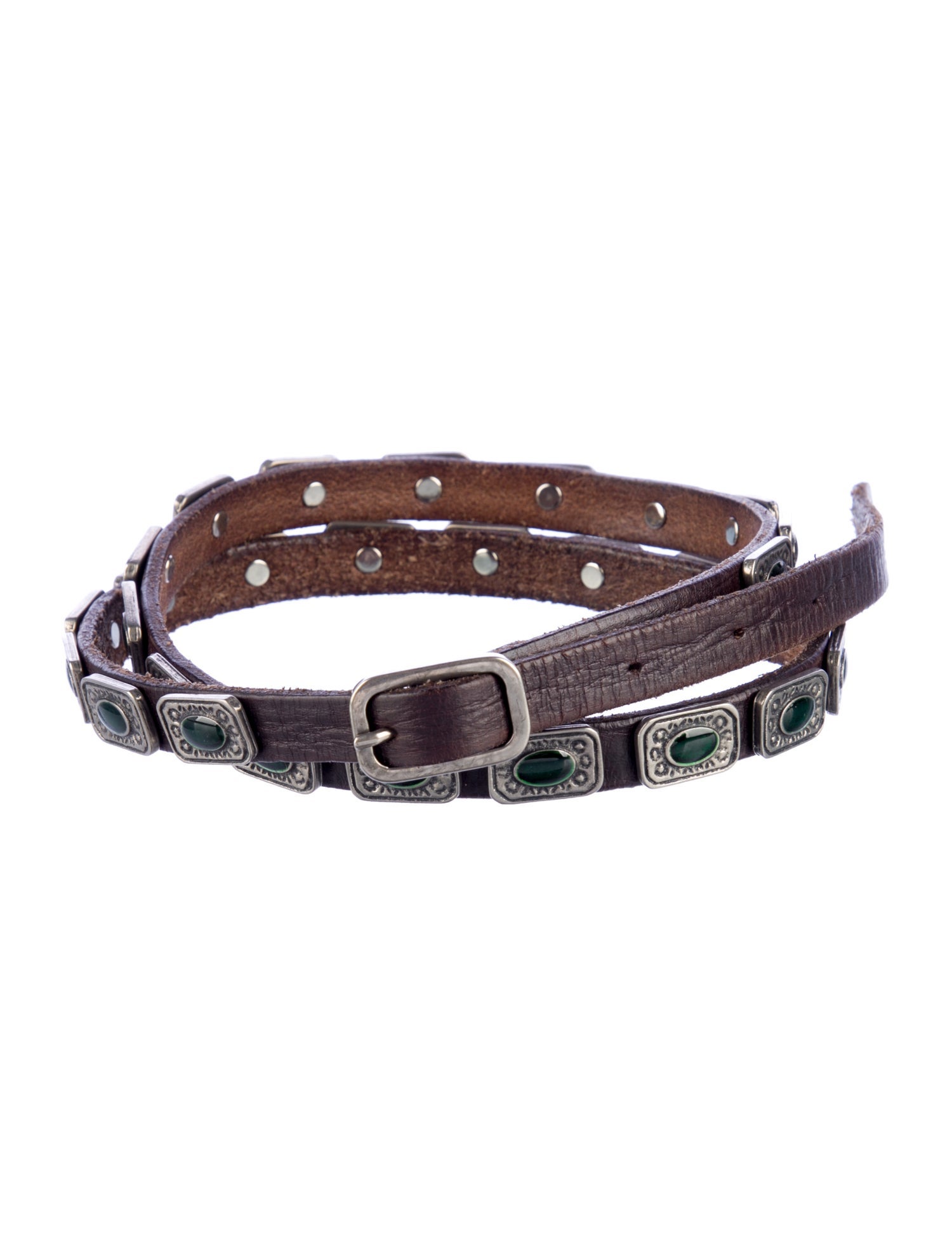 Lucchese Skinny Leather Belt