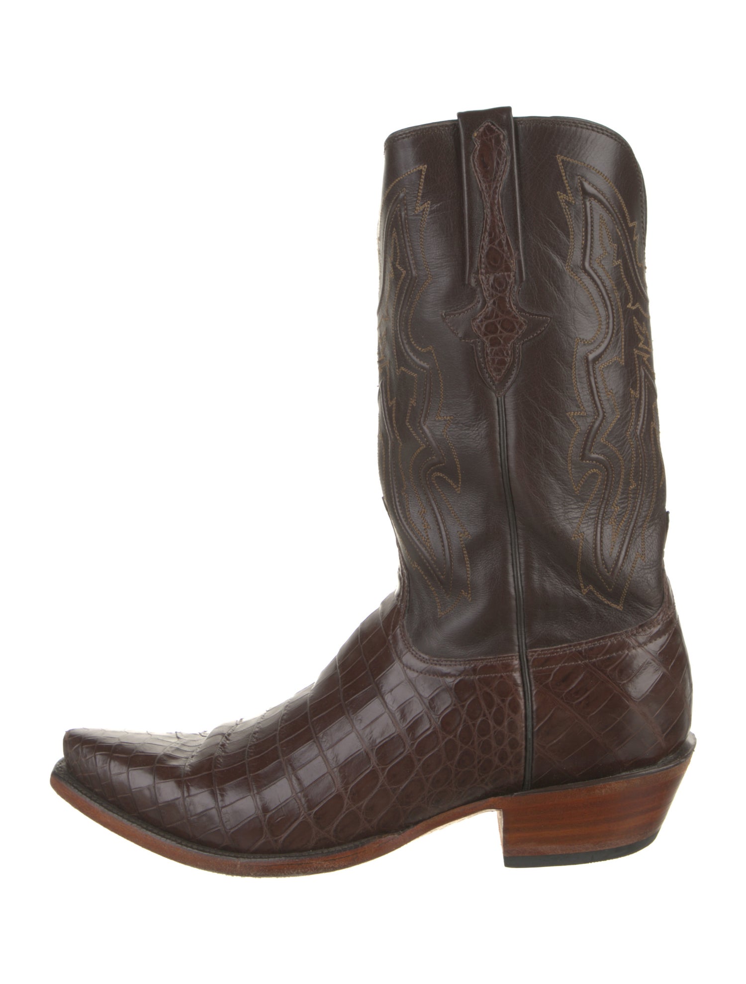 Lucchese Leather Western Boots