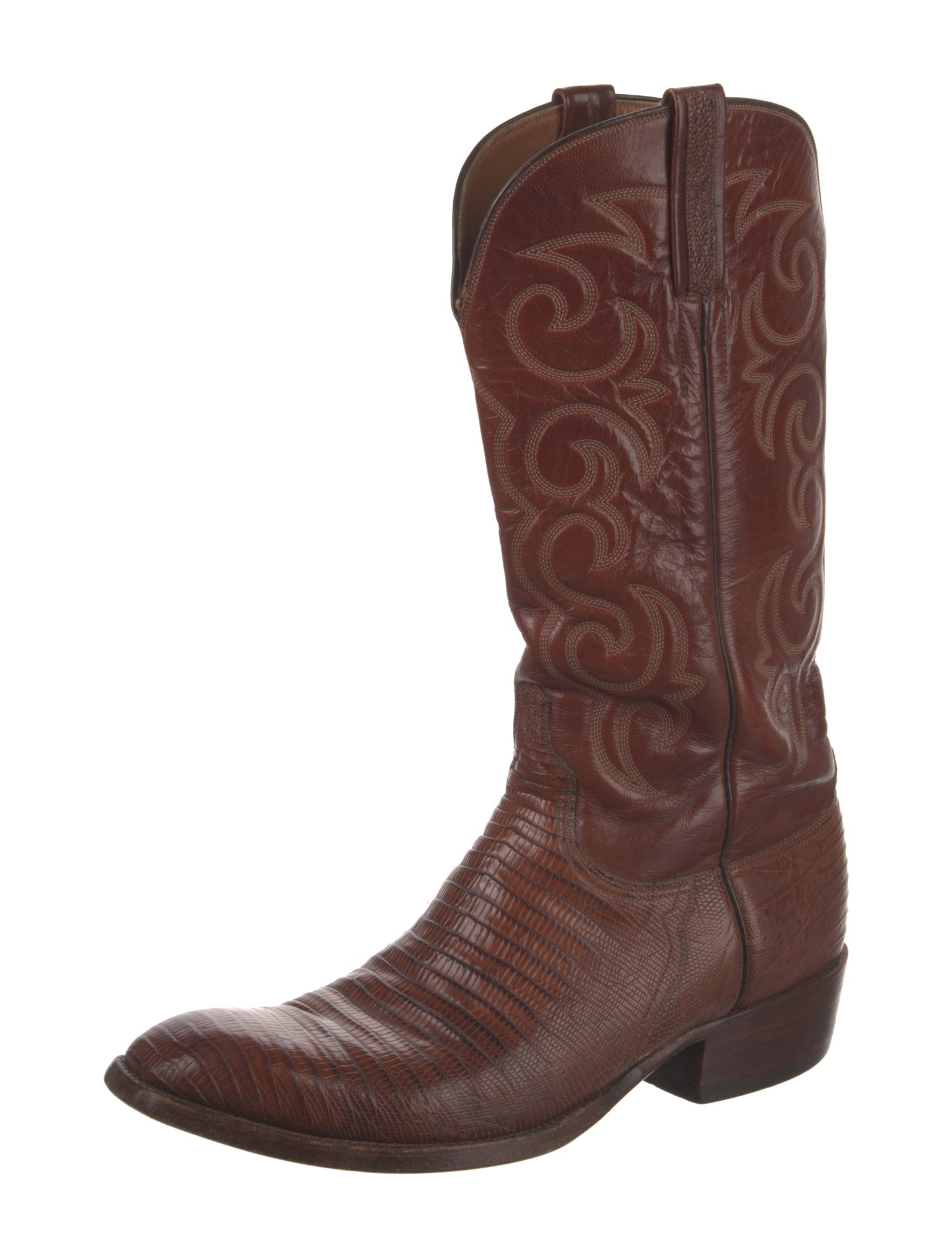 Lucchese Leather Western Boots
