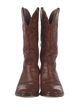 Lucchese Leather Western Boots