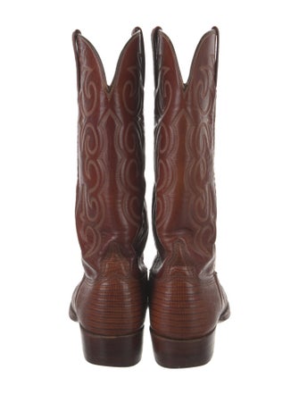 Lucchese Leather Western Boots