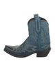 Lucchese Leather Printed Western Boots