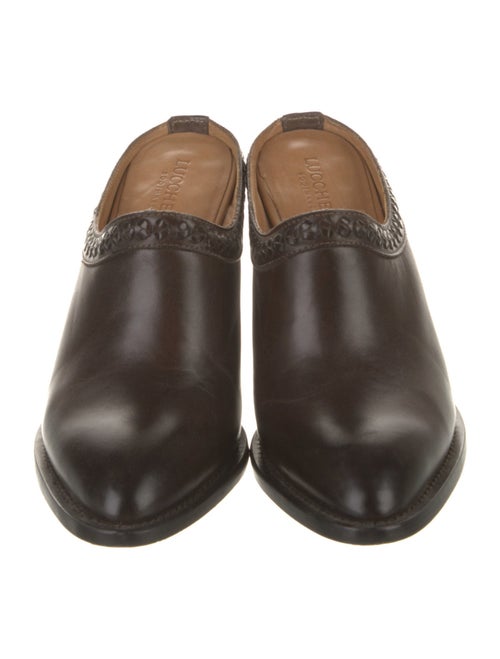 Lucchese Leather Mules
