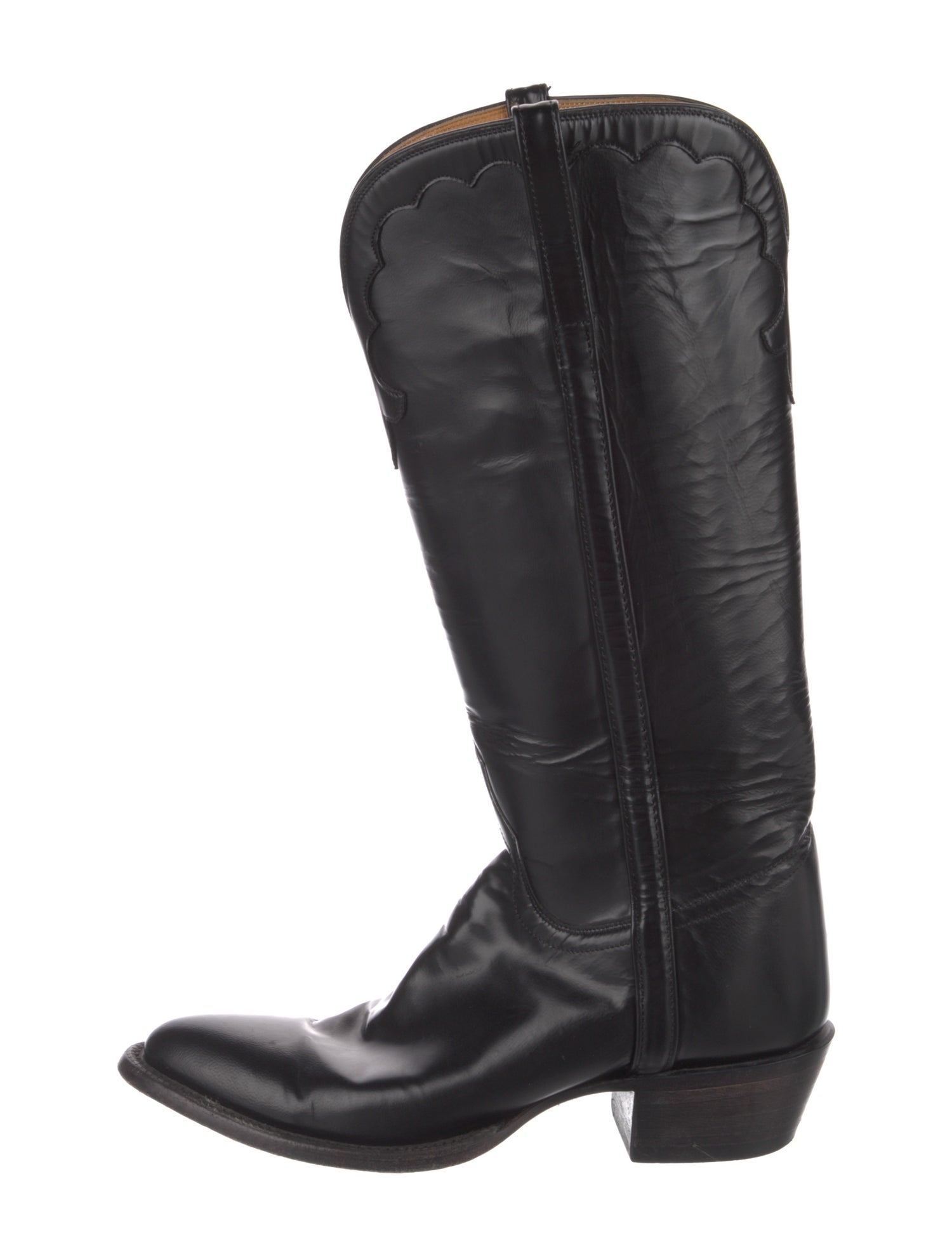 Lucchese Leather Western Boots