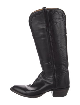Lucchese Leather Western Boots