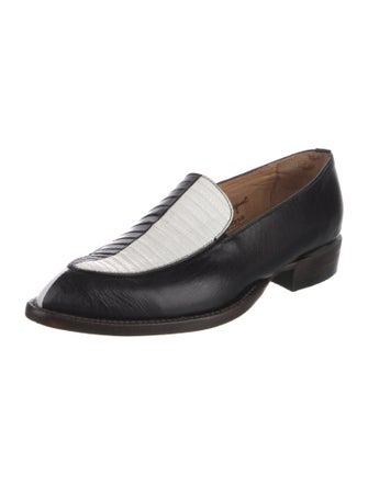 Lucchese Leather Loafers