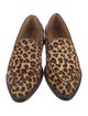 Lucchese Ponyhair Animal Print Loafers