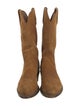 Lucchese Suede Western Boots