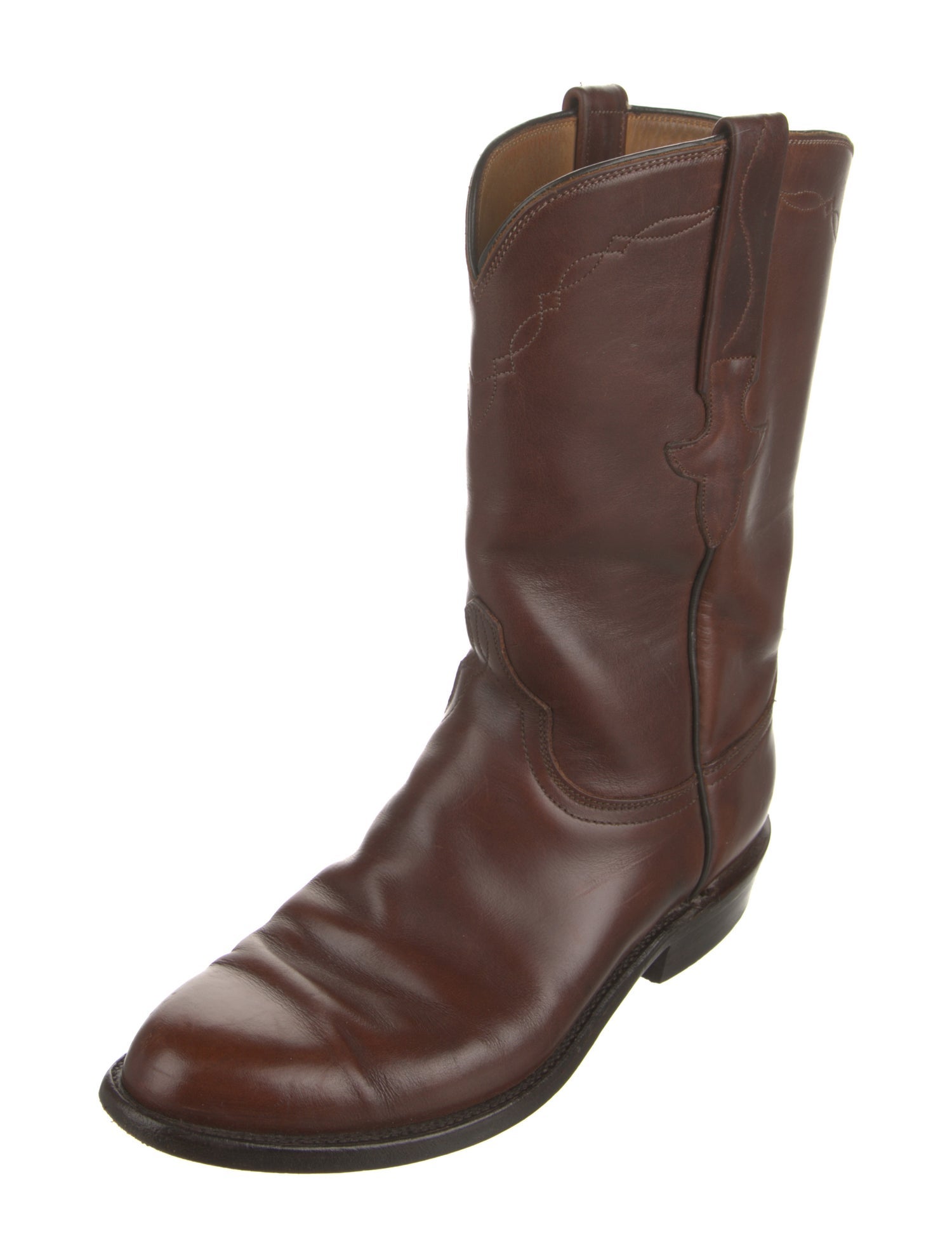 Lucchese Leather Western Boots
