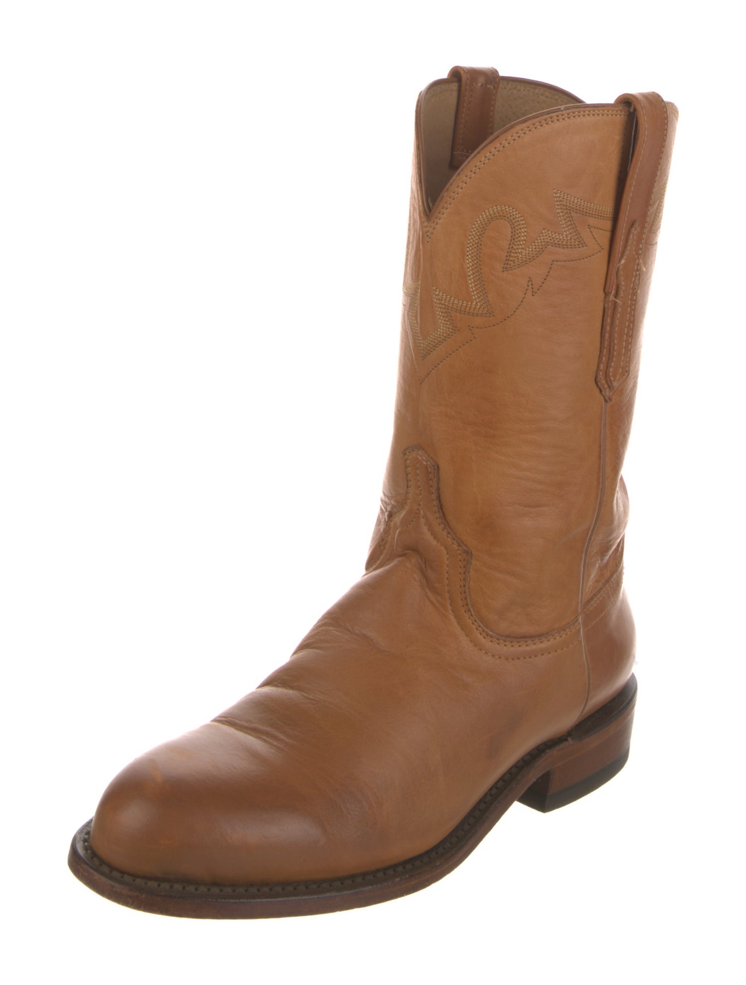 Lucchese Leather Western Boots