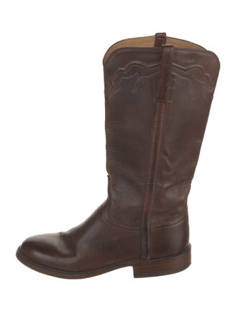 Lucchese Leather Riding Boots