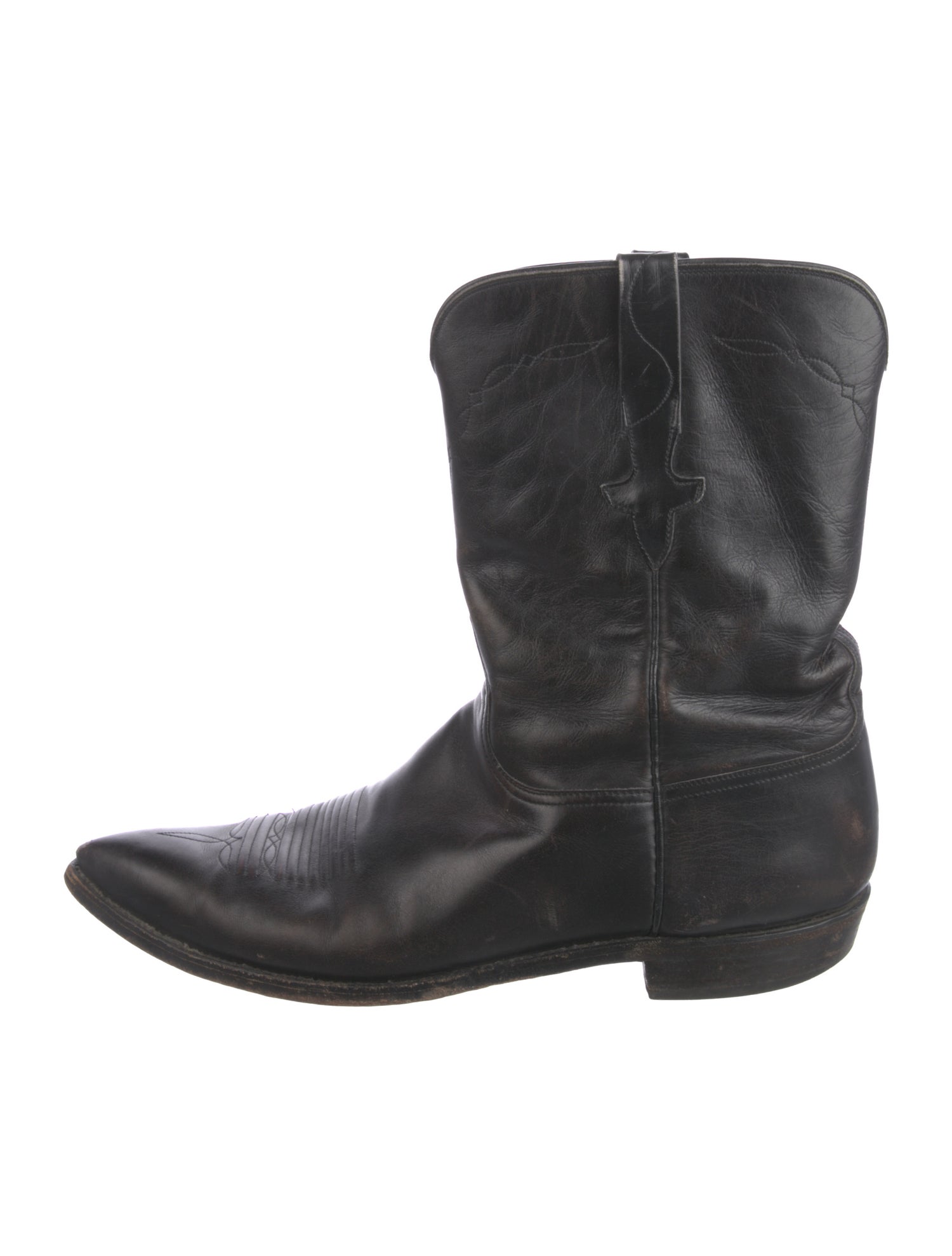 Lucchese Leather Western Boots