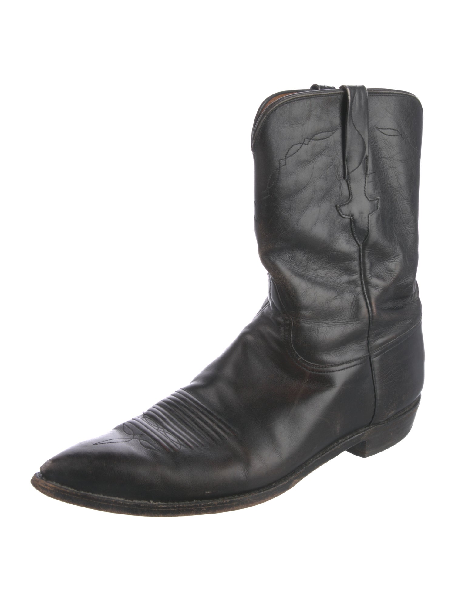 Lucchese Leather Western Boots