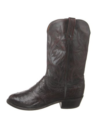 Lucchese Leather Western Boots