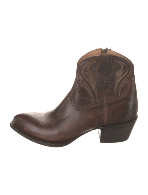 Lucchese Leather Western Boots