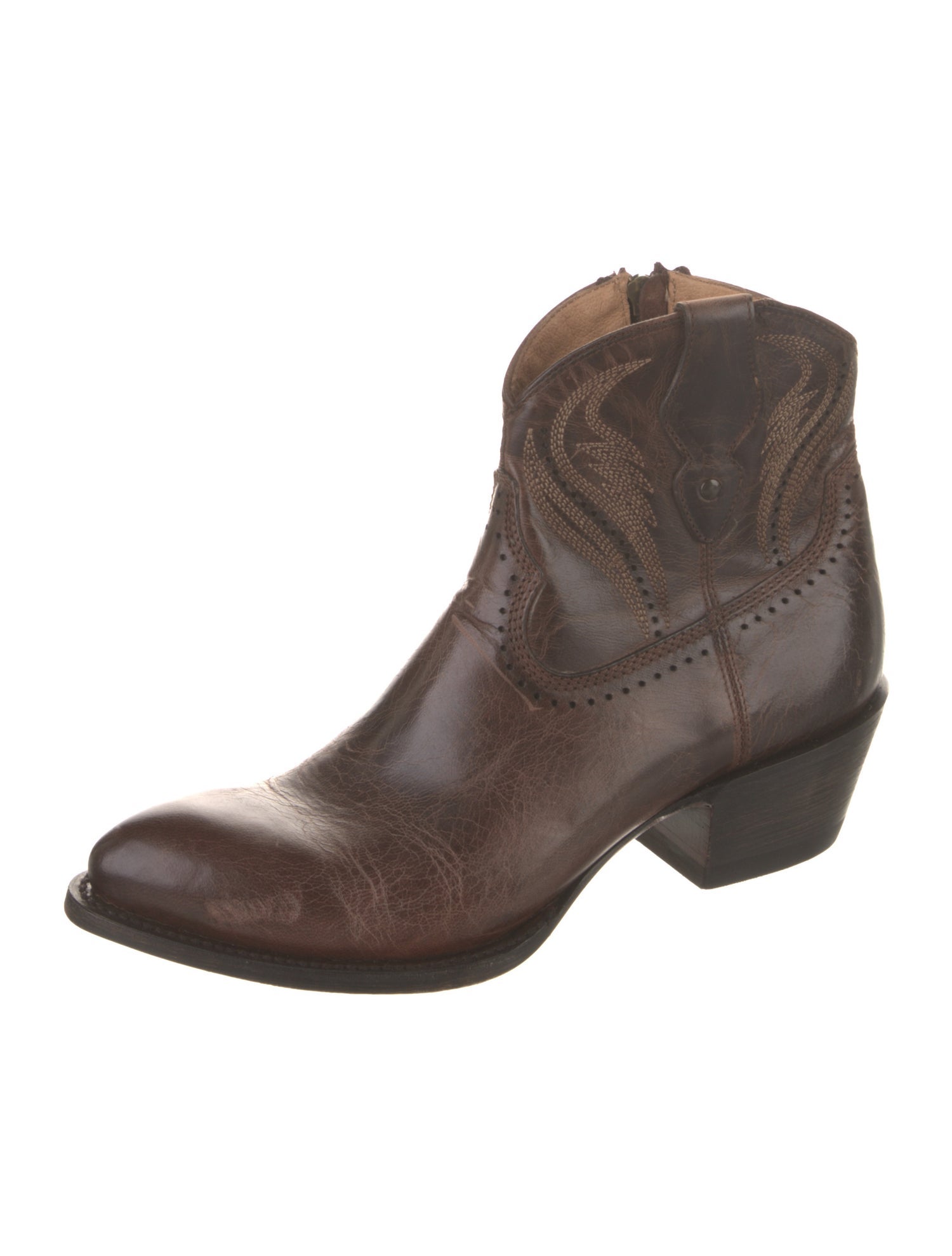 Lucchese Leather Western Boots