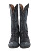 Lucchese Leather Printed Western Boots