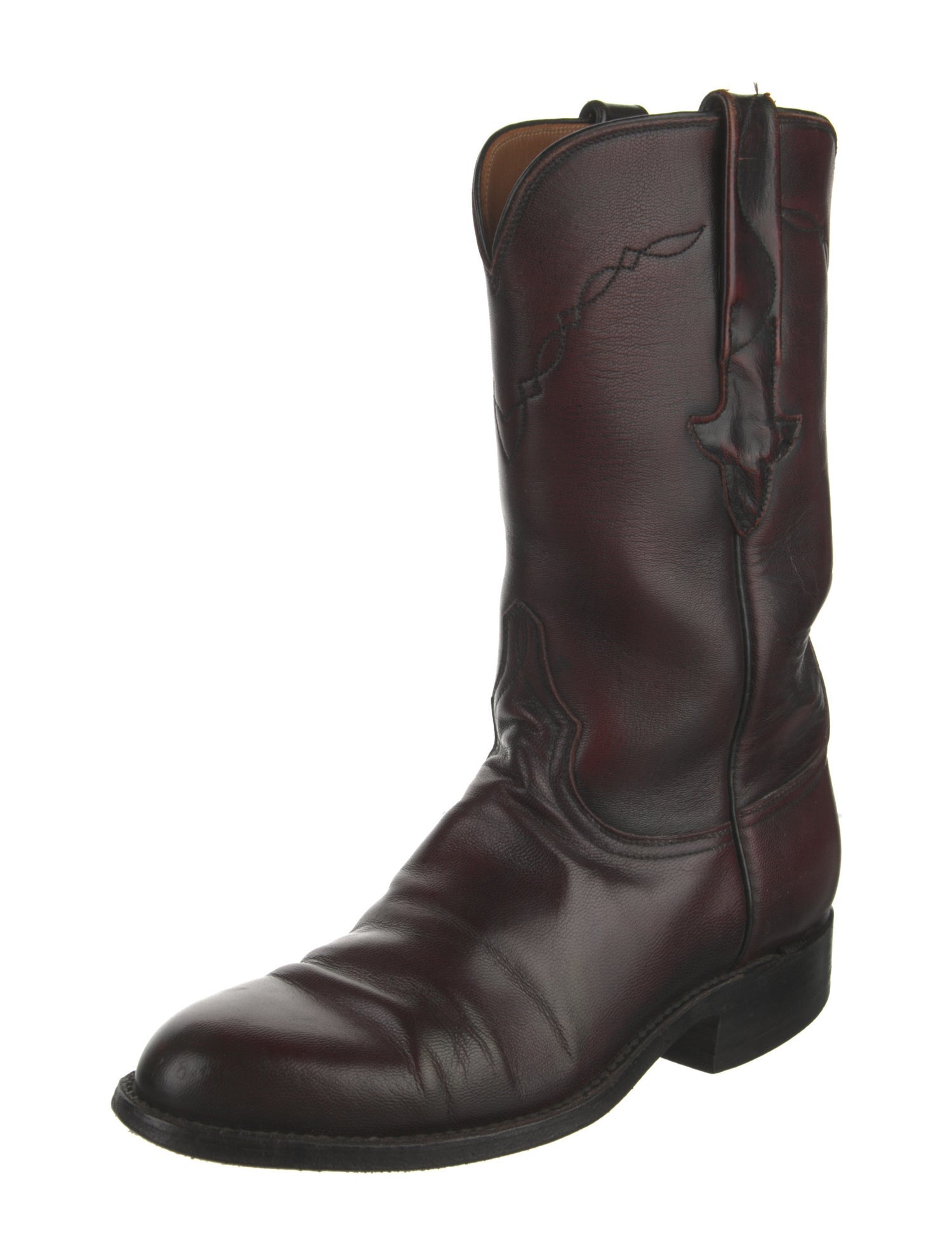 Lucchese Leather Western Boots
