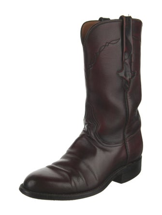 Lucchese Leather Western Boots