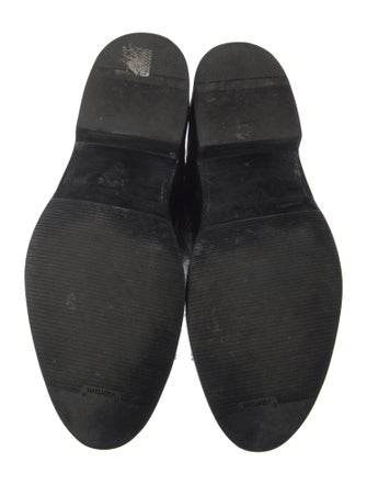 Lucchese Ostrich Combat Boots