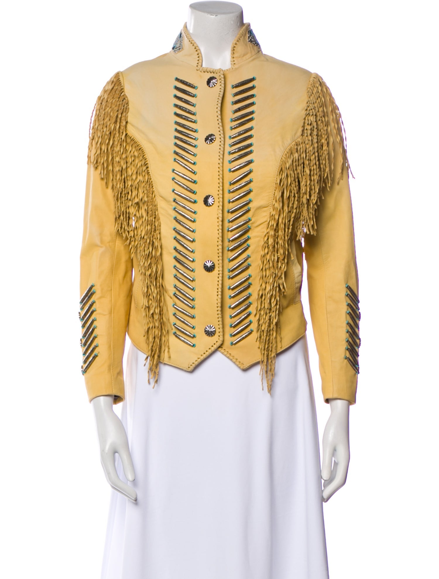 Lucchese Vintage Animal Print Evening Jacket