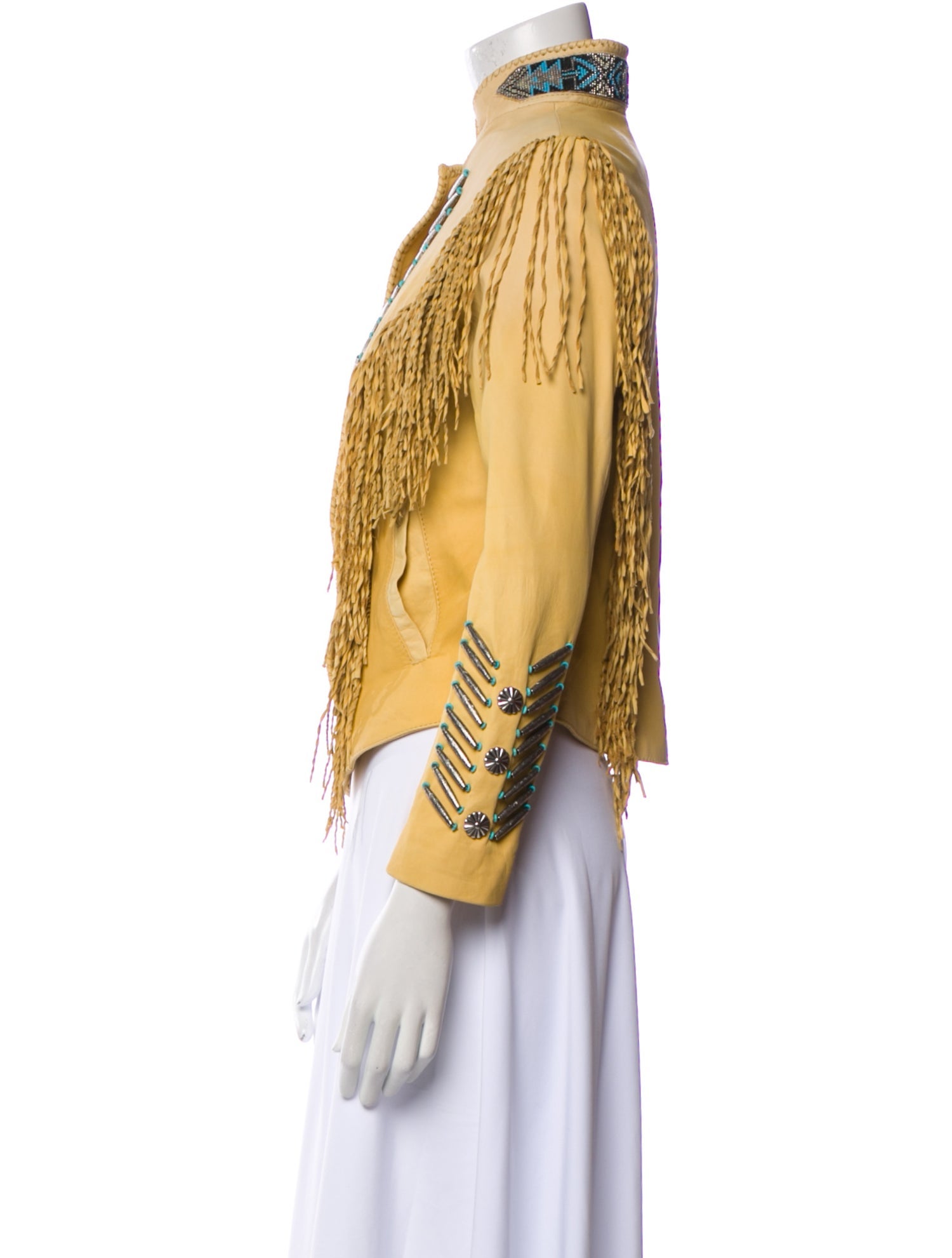 Lucchese Vintage Animal Print Evening Jacket