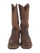 Lucchese Leather Printed Western Boots