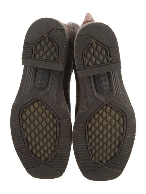 Lucchese Leather Printed Western Boots