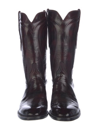 Lucchese Leather Western Boots