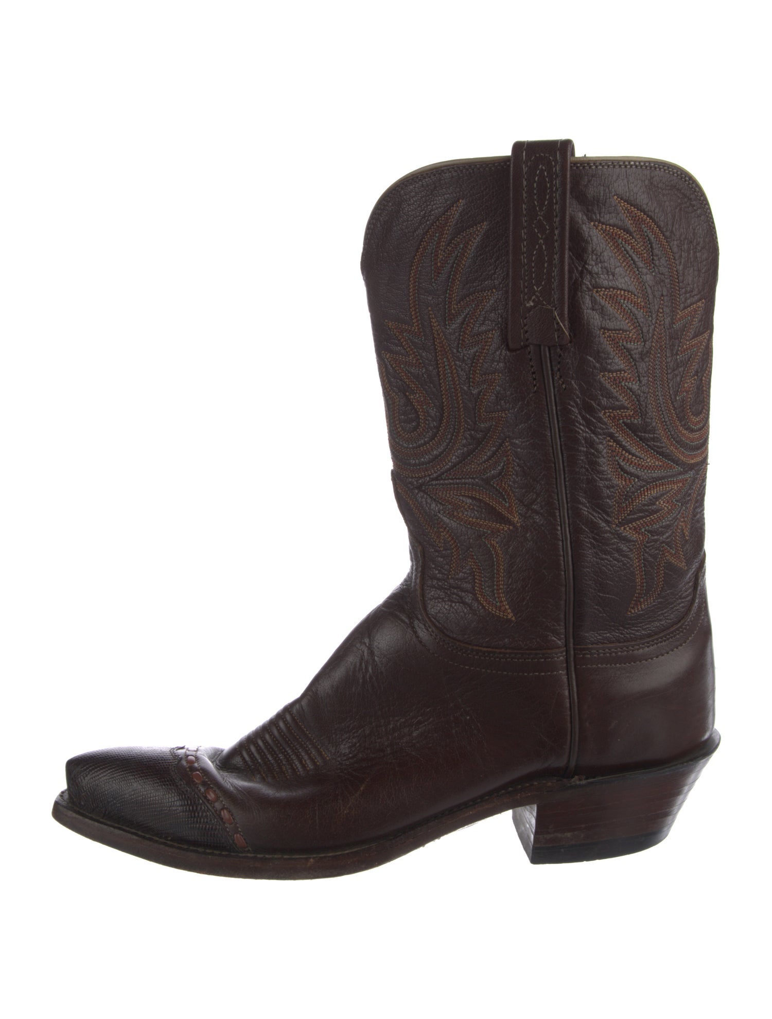 Lucchese Leather Western Boots