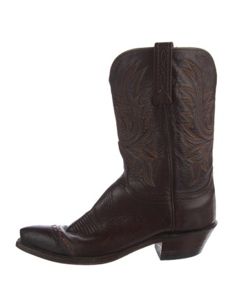 Lucchese Leather Western Boots