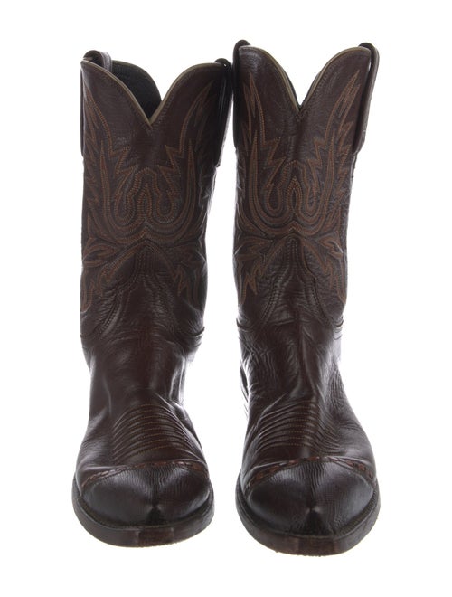 Lucchese Leather Western Boots