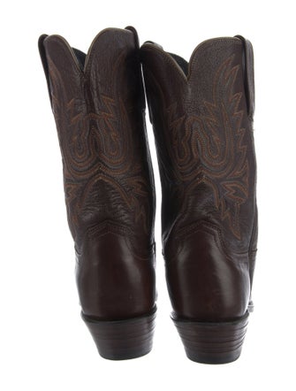 Lucchese Leather Western Boots