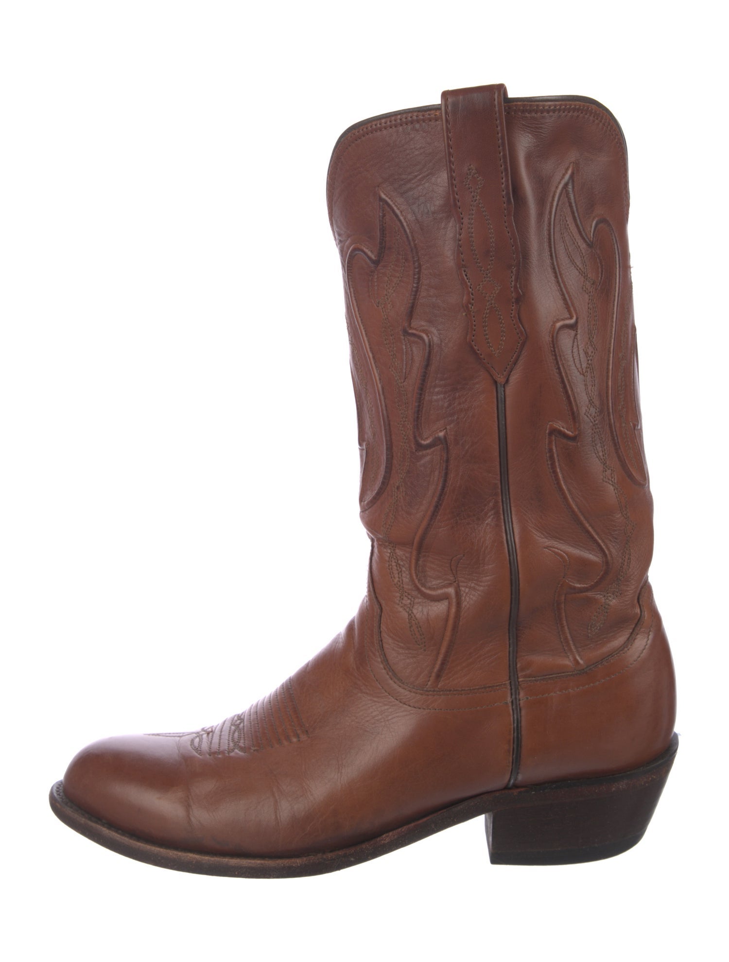 Lucchese Leather Western Boots