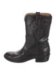 Lucchese Leather Rain Boots