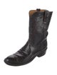 Lucchese Leather Rain Boots
