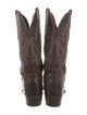 Lucchese Leather Animal Print Western Boots