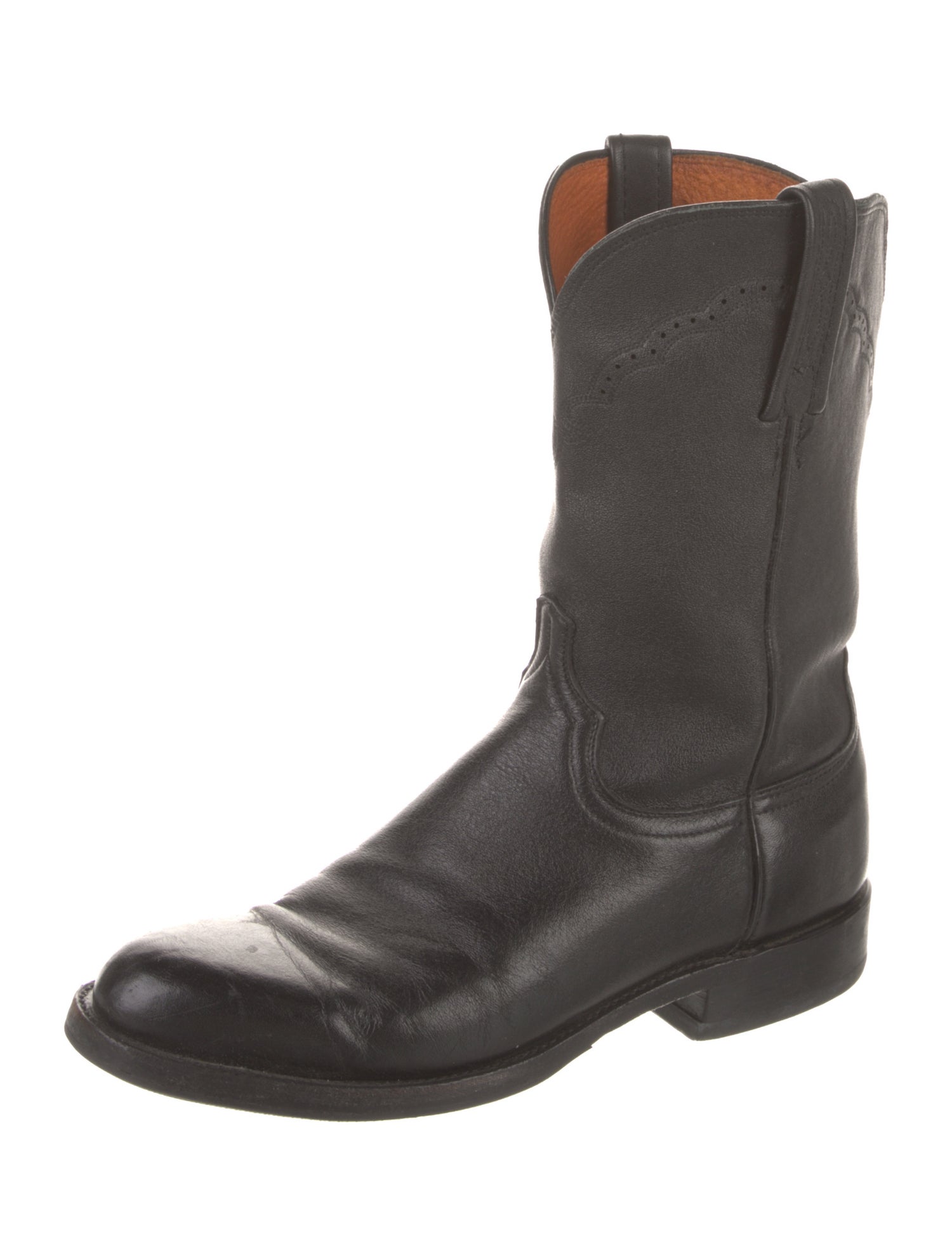 Lucchese Leather Western Boots