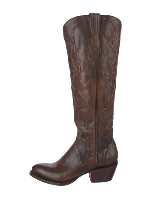 Lucchese Leather Riding Boots