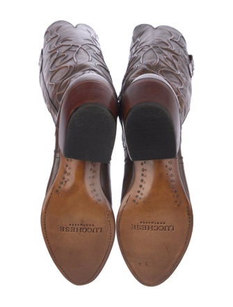 Lucchese Leather Riding Boots