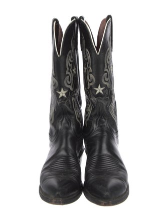 Lucchese Leather Western Boots