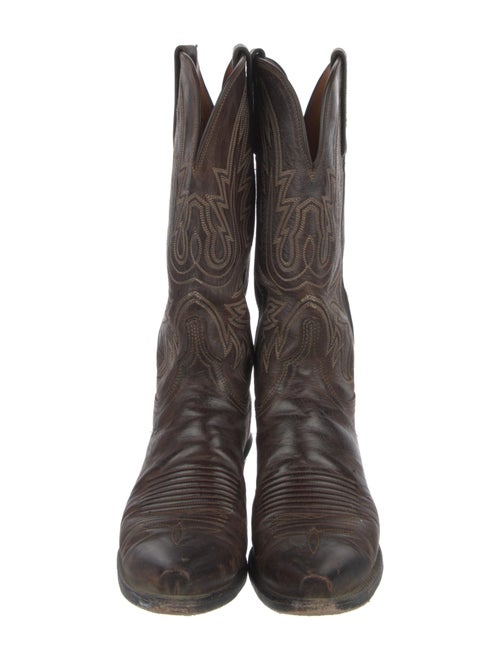Lucchese Leather Western Boots