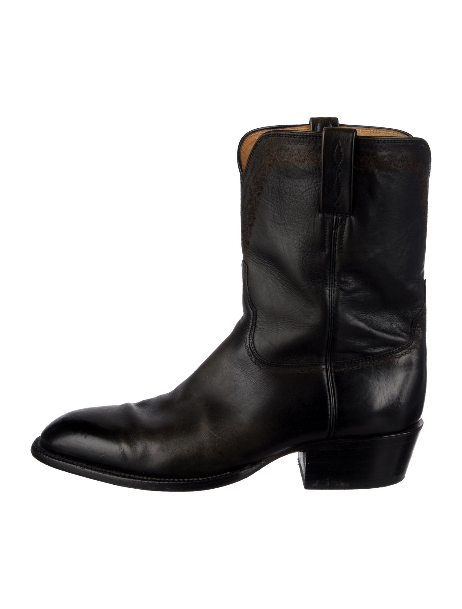 Lucchese Leather Western Boots
