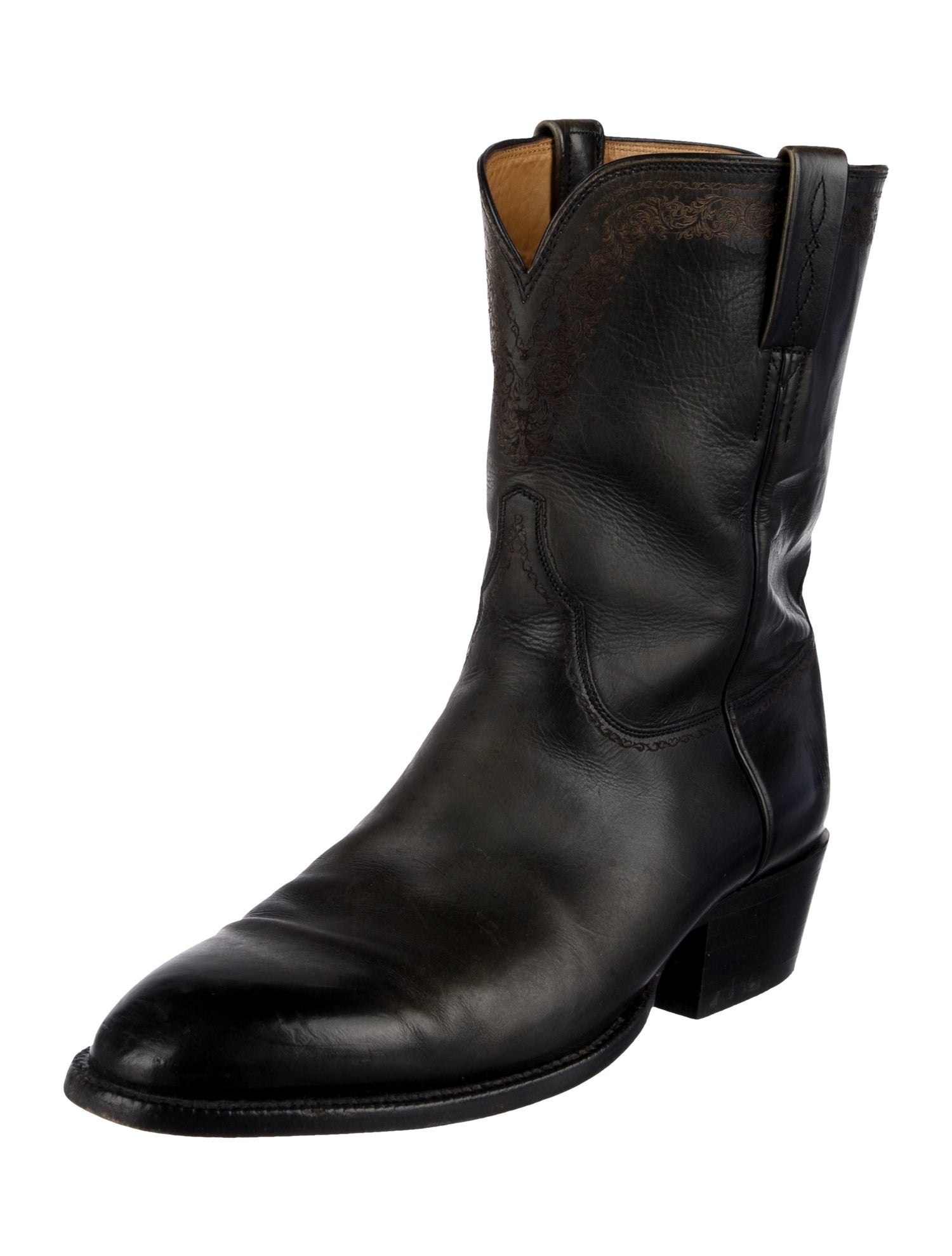 Lucchese Leather Western Boots
