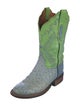 Lucchese Leather Printed Western Boots