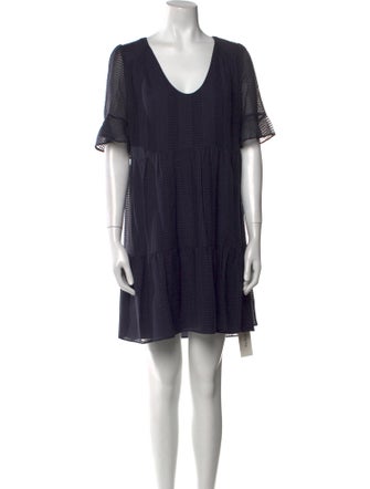 Lucchese Silk Mini Dress