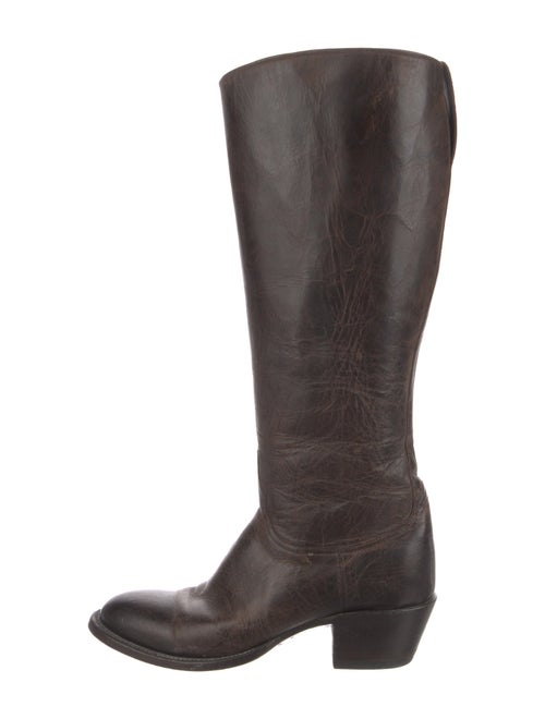 Lucchese Leather Riding Boots