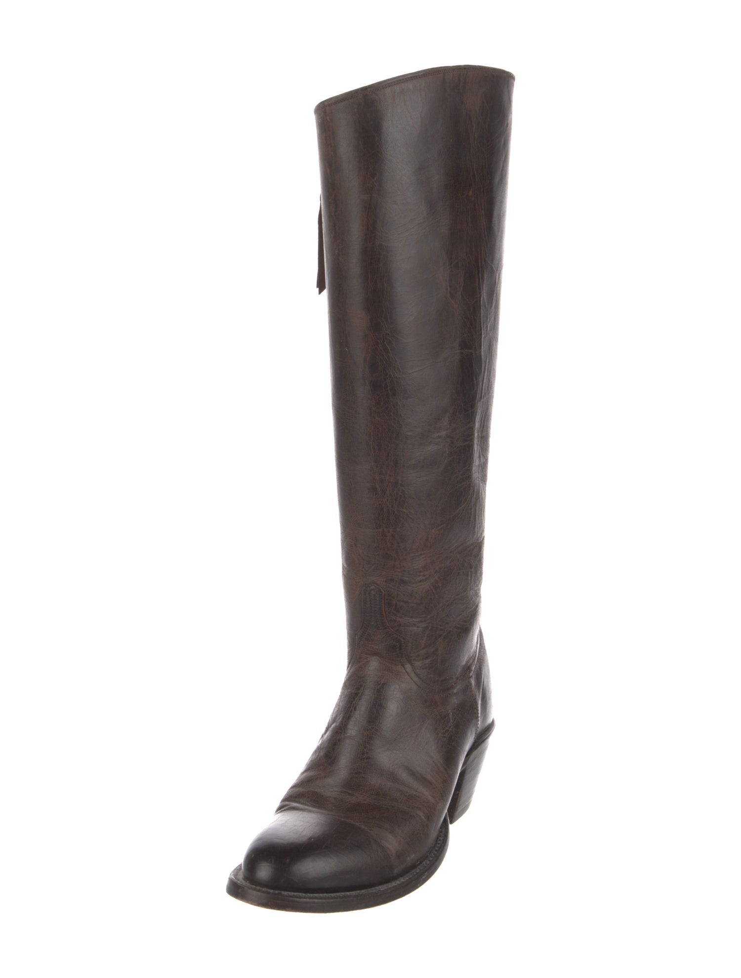 Lucchese Leather Riding Boots